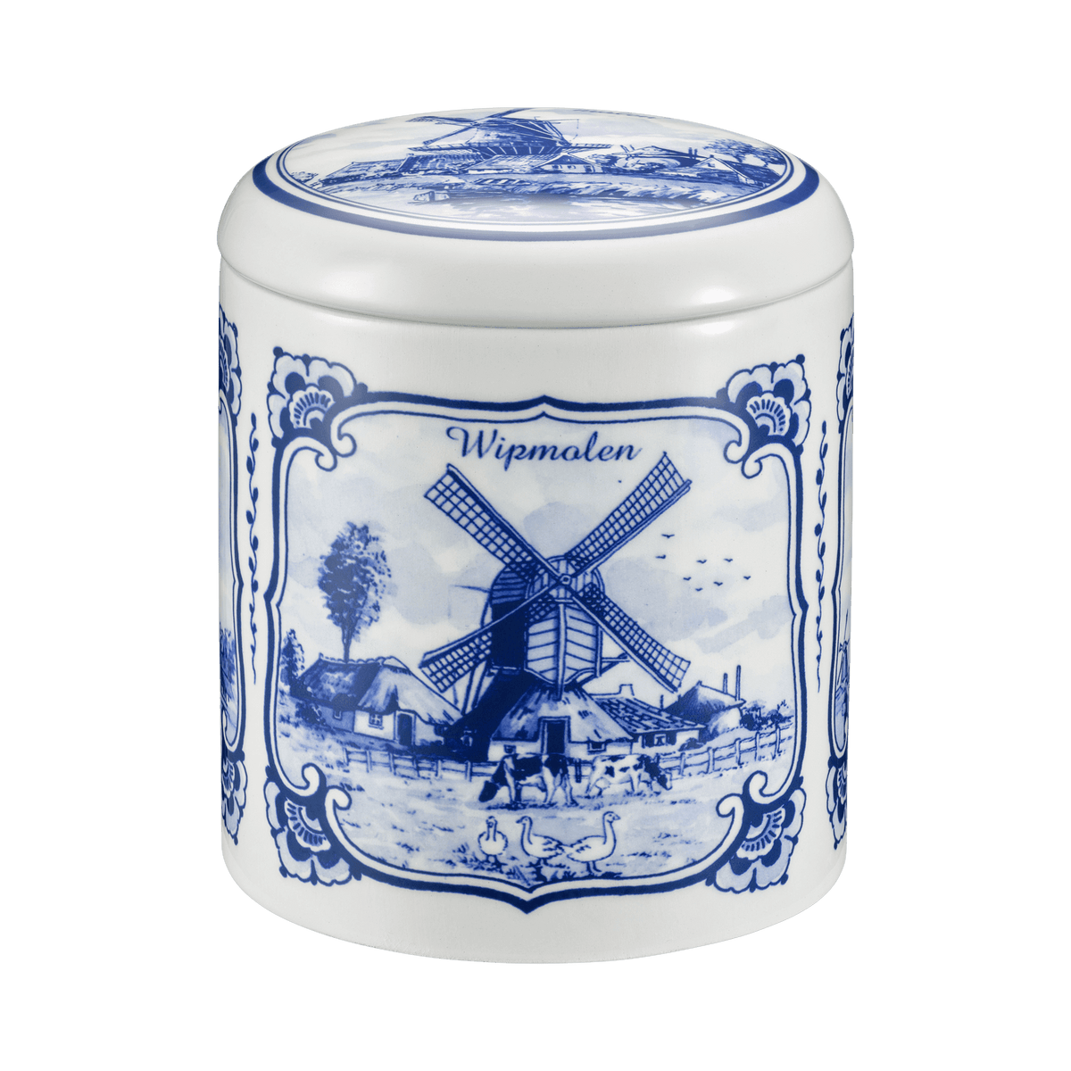 Personalised Delft Blue Jar - 10 pc - Hans Egstorf