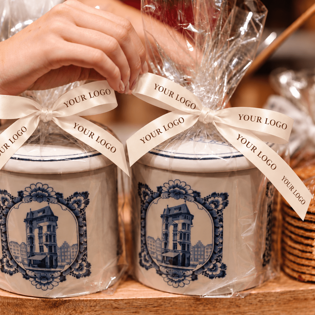 Personalised Delft Blue Jar - 10 pc - Hans Egstorf