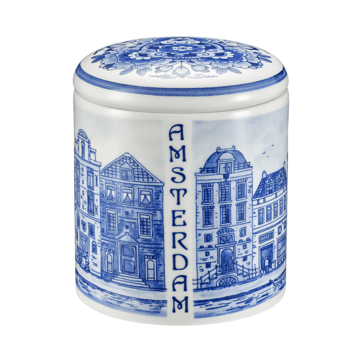 Personalised Delft Blue Jar - 10 pc - Hans Egstorf