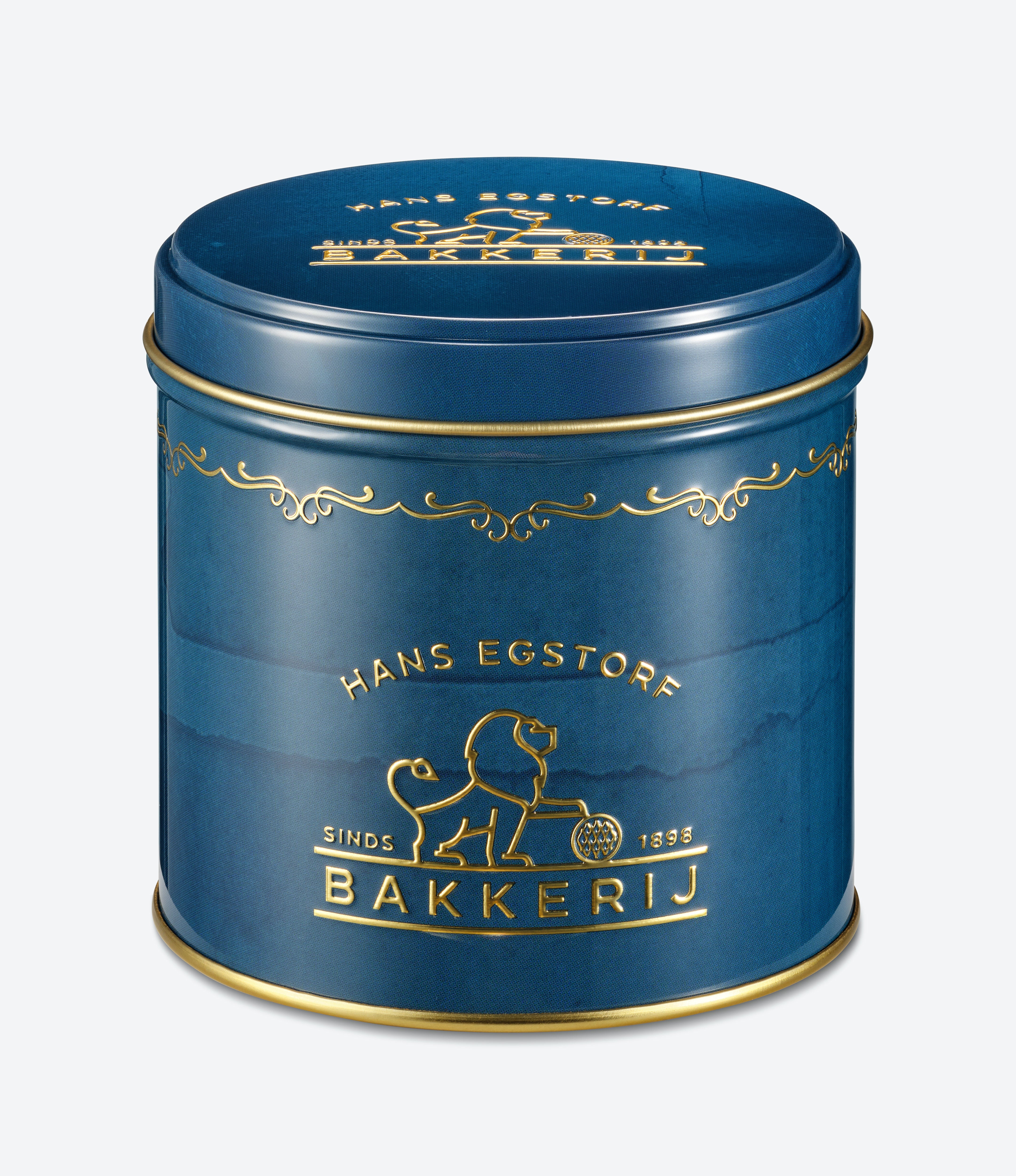 The Original Amsterdam Stroopwafel Blue Can - 10 pc - Hans Egstorf