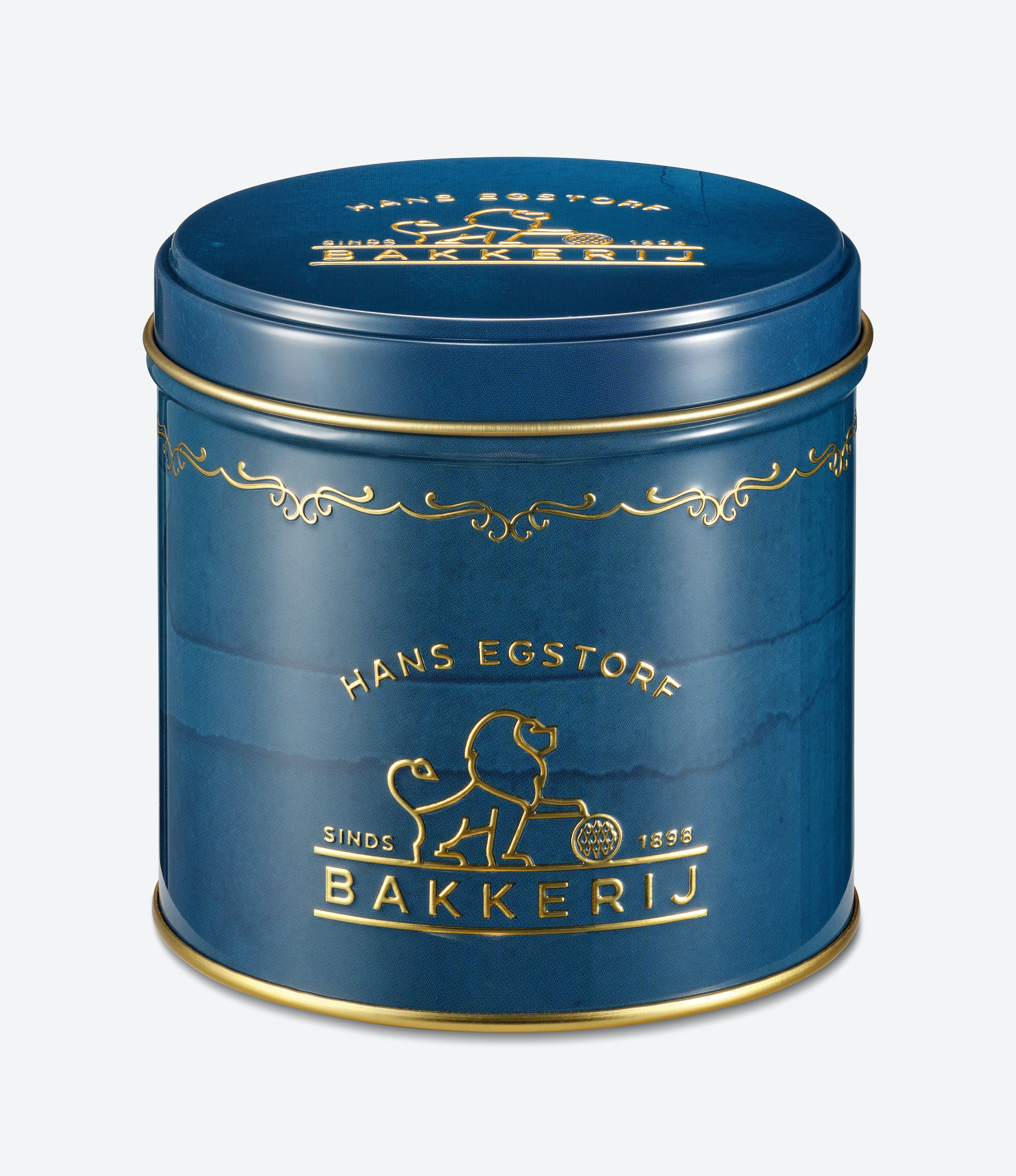 The Original Amsterdam Stroopwafel Blue Can - 10 pc - Hans Egstorf