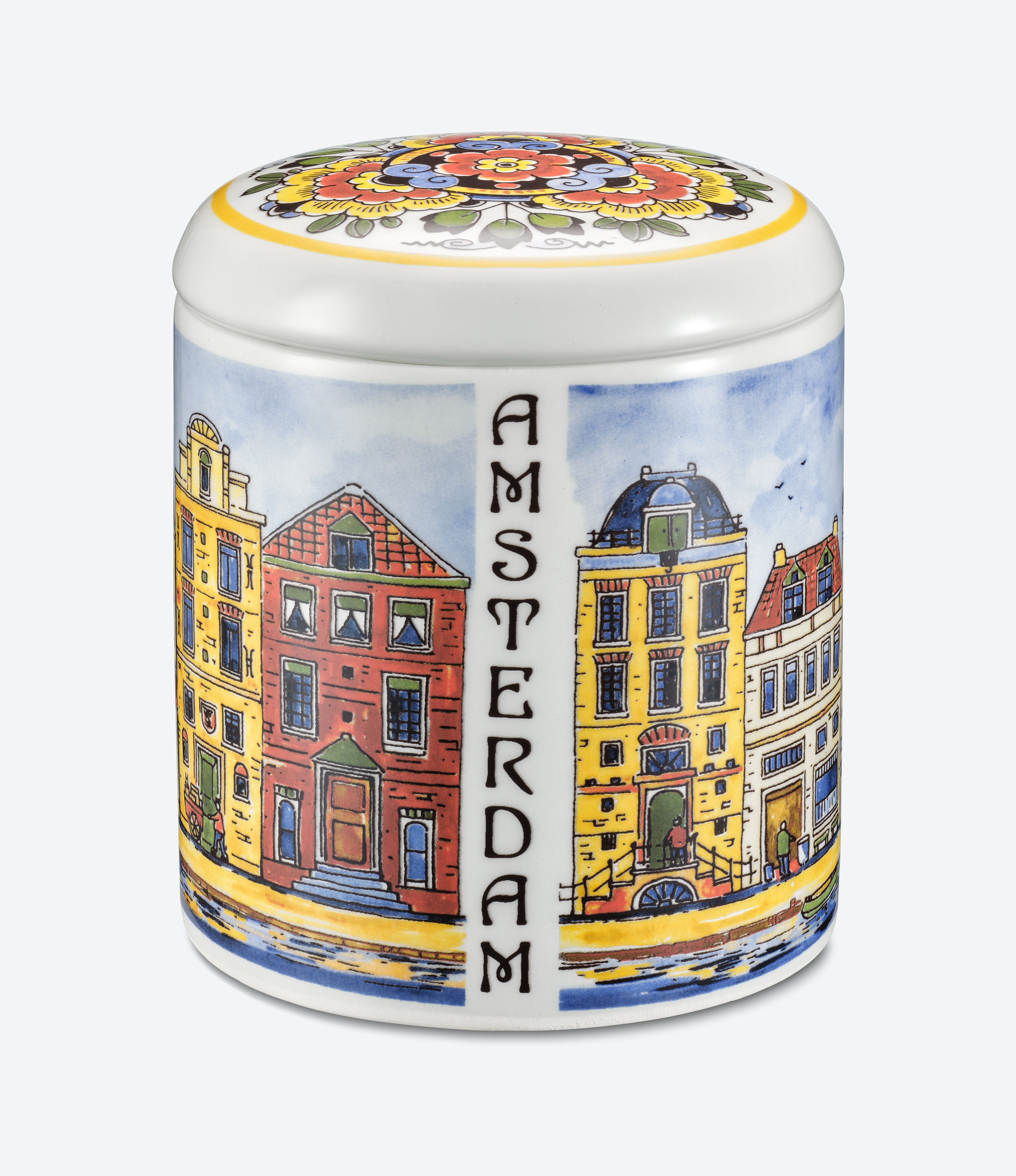 Pottery Jar 'Amsterdam' - 1 jar with 10pc - Hans Egstorf