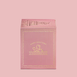 The Original Amsterdam Stroopwafel Pink Colour Box - 1 Box With 10 pc - Hans Egstorf