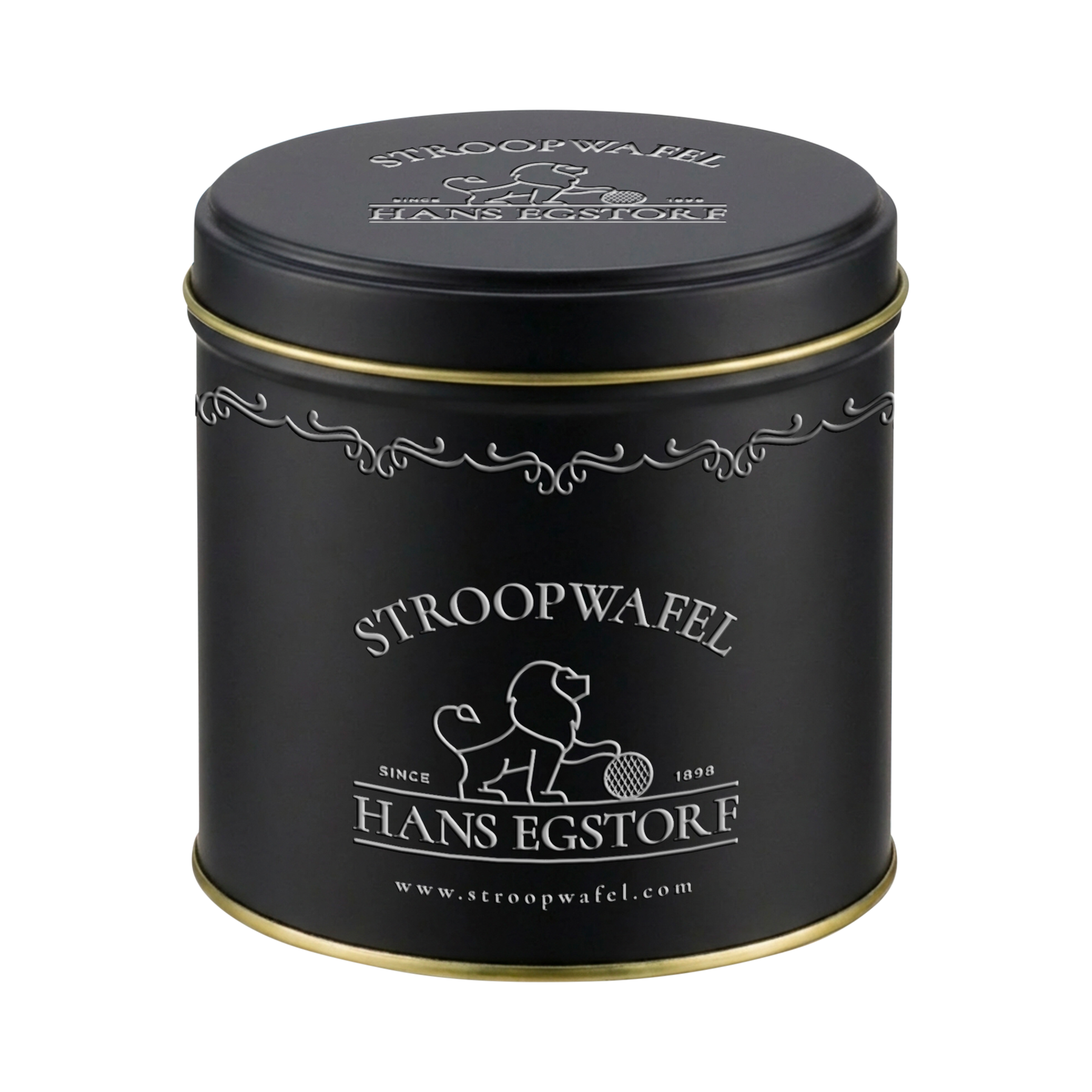 Classic Stroopwafel Black Can - 10 pc