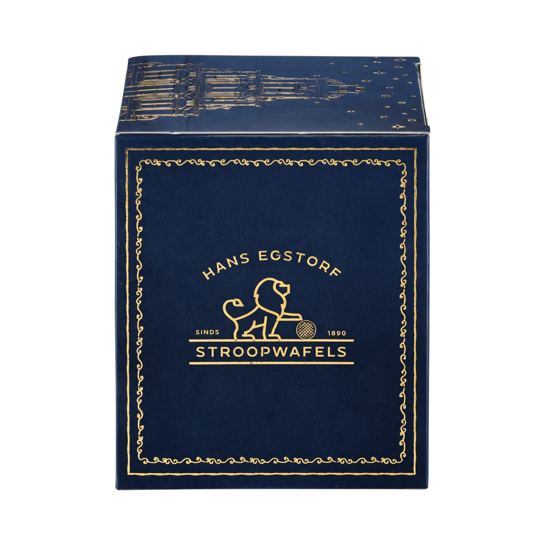 Classic Stroopwafel Blue Colour Box - 1 Box With 10 pc
