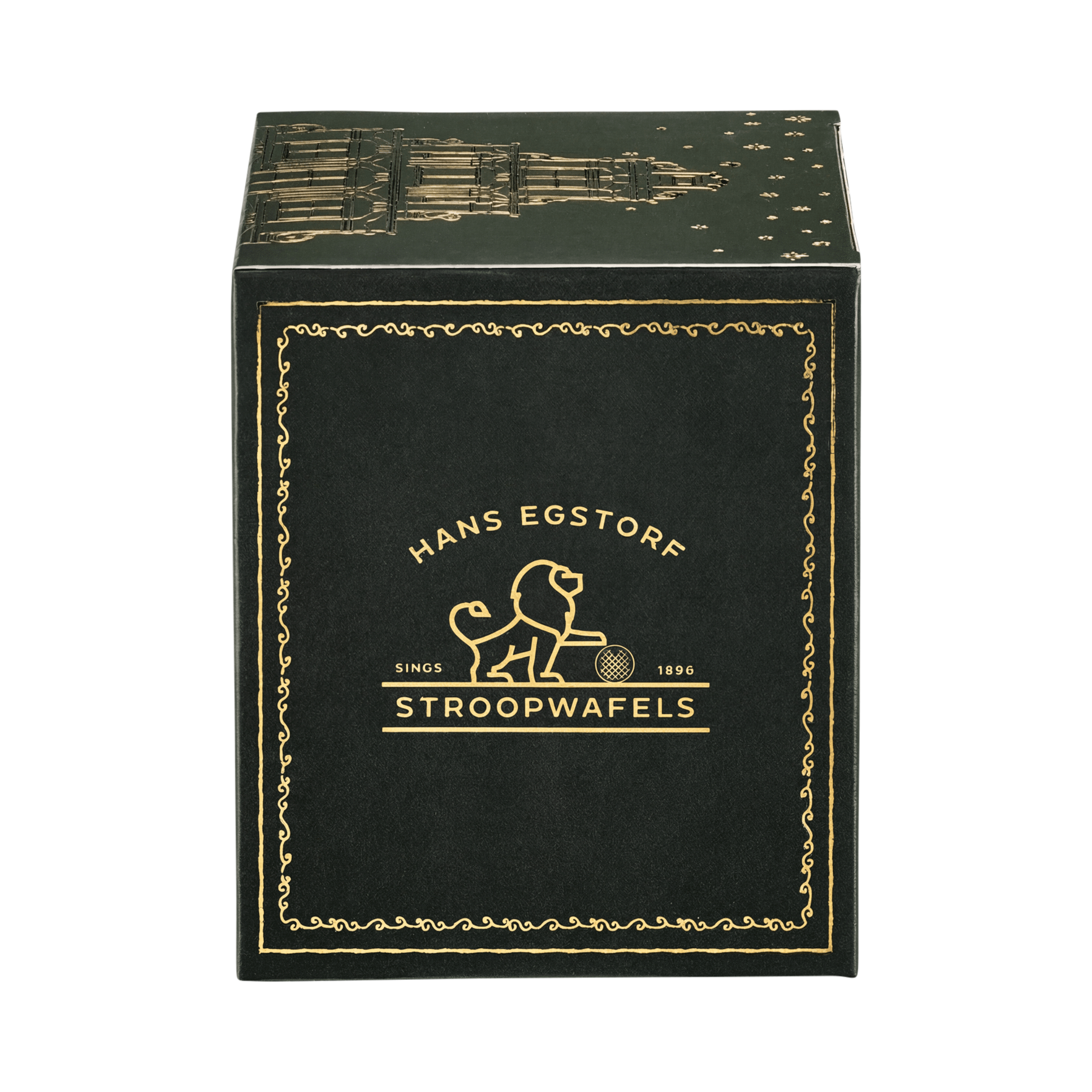 Classic Stroopwafel Green Colour Box - 1 box with 10 pc