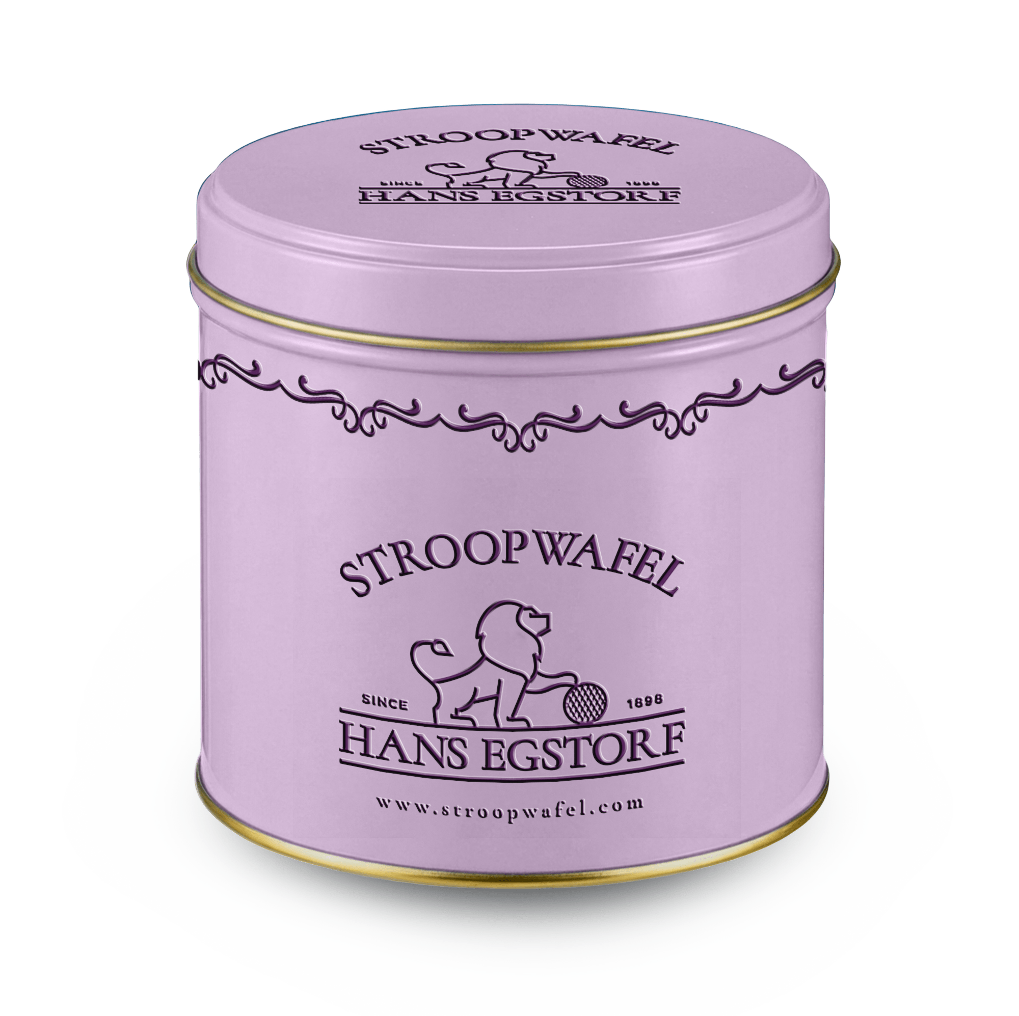 Classic Stroopwafel Pink Can - 10 pc - Hans Egstorf
