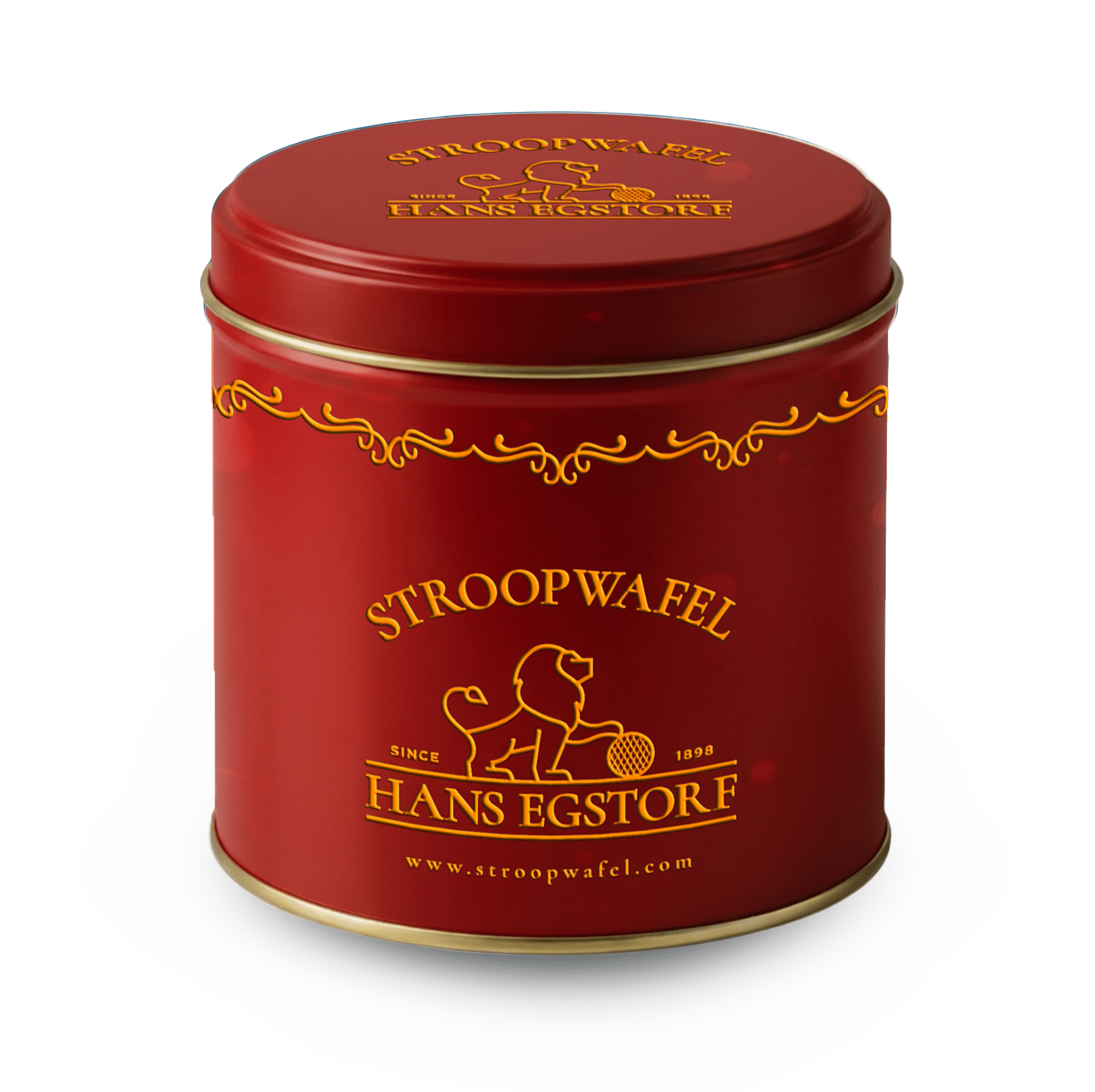 Classic Stroopwafel Red Can - 10 pc - Hans Egstorf