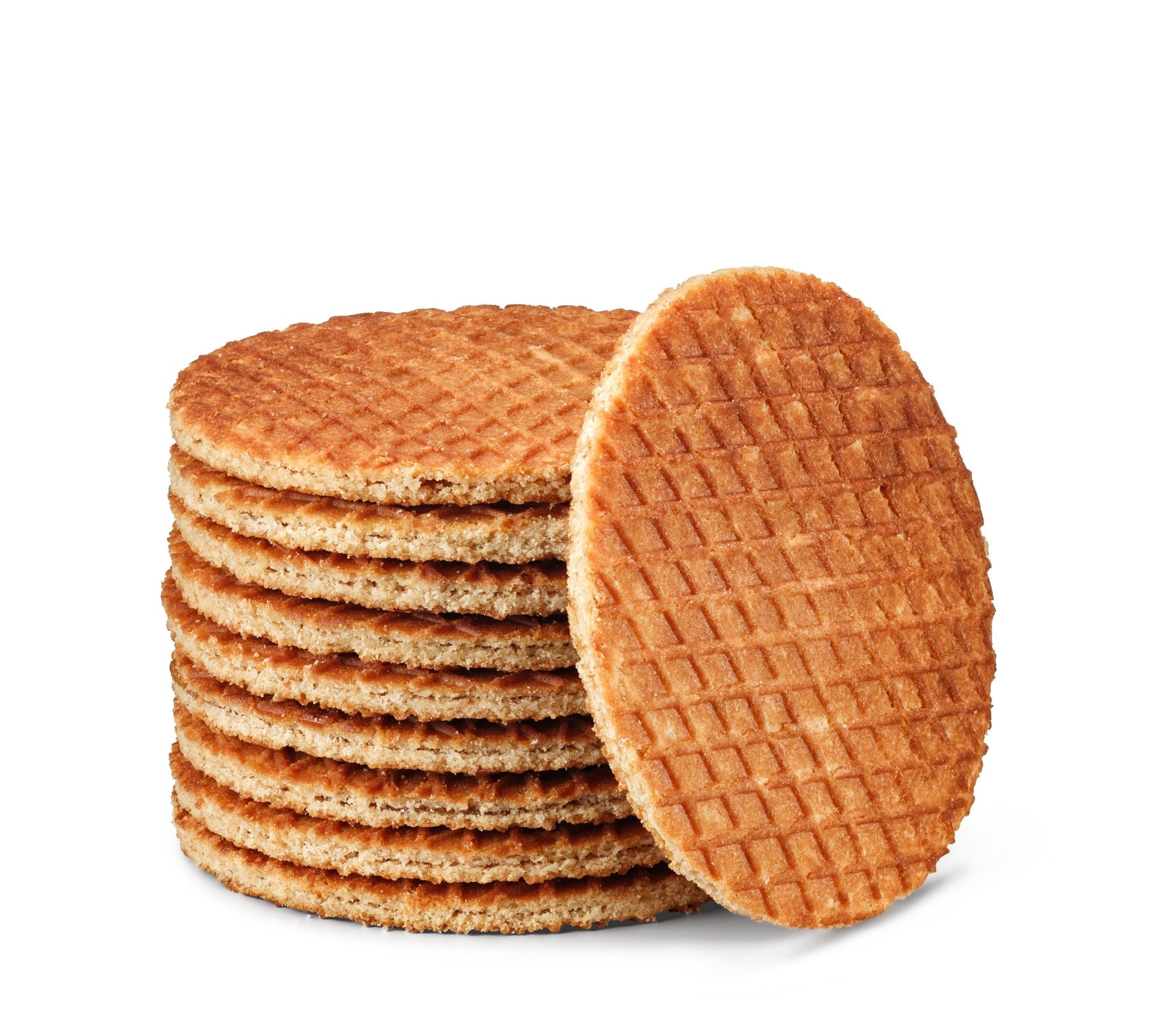Classic Stroopwafel White Can - 10 pc - Hans Egstorf
