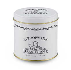 Classic Stroopwafel White Can - 10 pc - Hans Egstorf