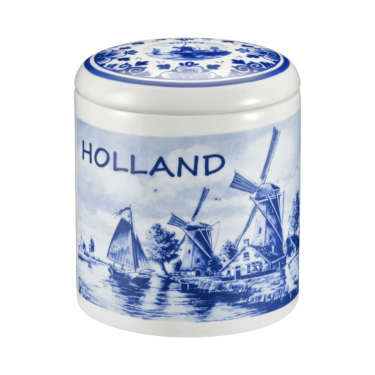 Personalised Delft Blue jar - Holland