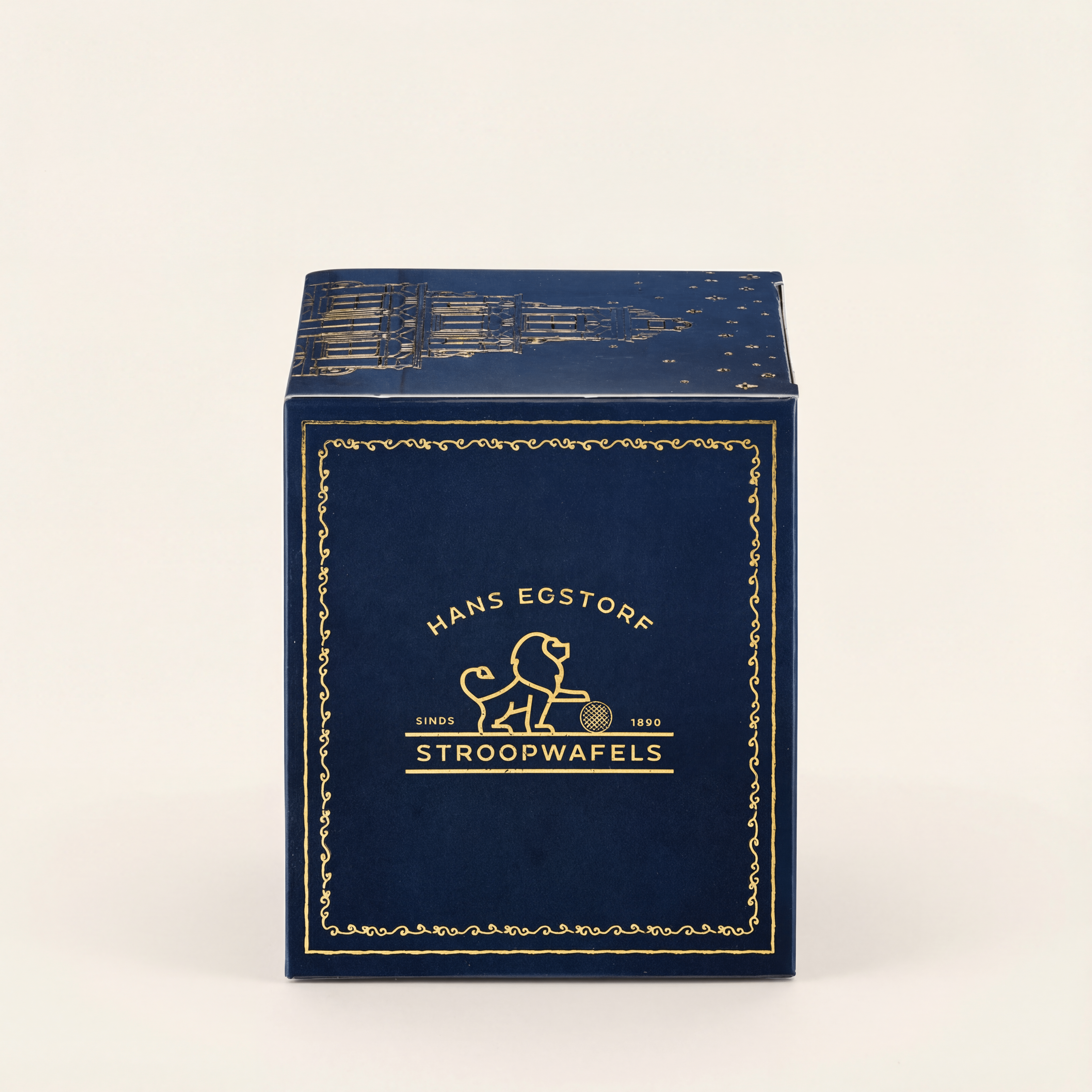 Classic Stroopwafel Blue Colour Box - 1 Box With 10 pc